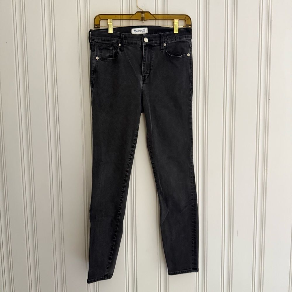 Madewell Women's Dark Gray Skinny Jeans